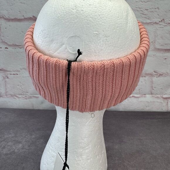 Gucci NWT Wool Knit Logo Pink Visor Cap - Picture 6 of 12